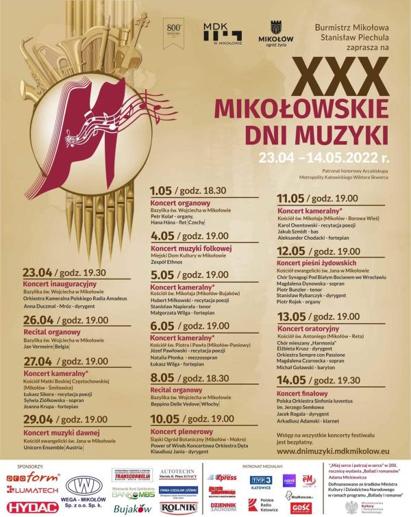 XXX Mikoowskie Dni Muzyki (100 kB)